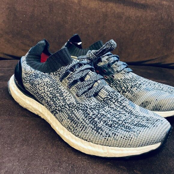 adidas Ultra Boost Uncaged Core Black-BB3900 Charcoal Grey  7.5 US Men 8.5 Wmns - Picture 2 of 9